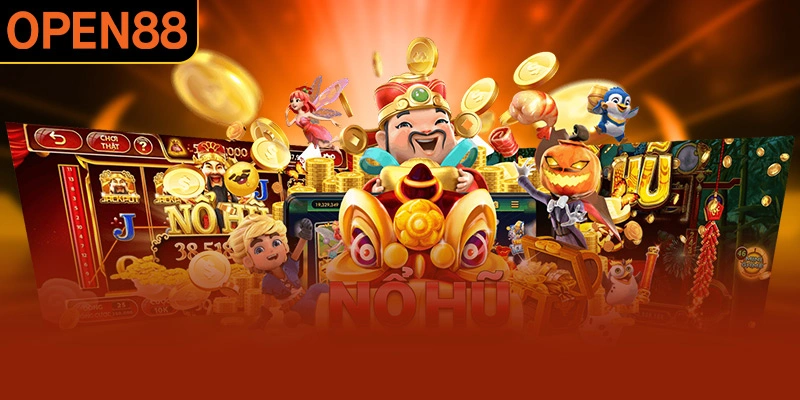 Trải nghiệm hàng loạt slot game với đồ họa 3D siêu đỉnh